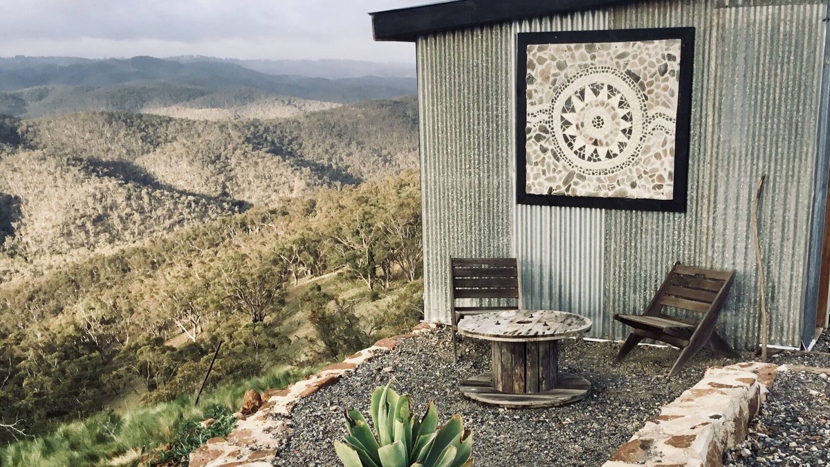 Curraweela RV Rental | Mabi - Glamping in a Dome, with spectacular views and beautiful bush walks.