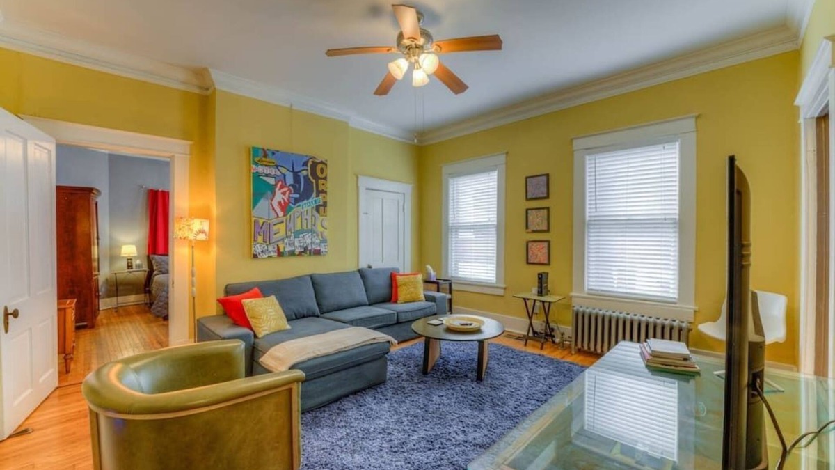 Midtown House | Madison at the Square - free coffee, Gig WiFi, Overton Square from front porch!