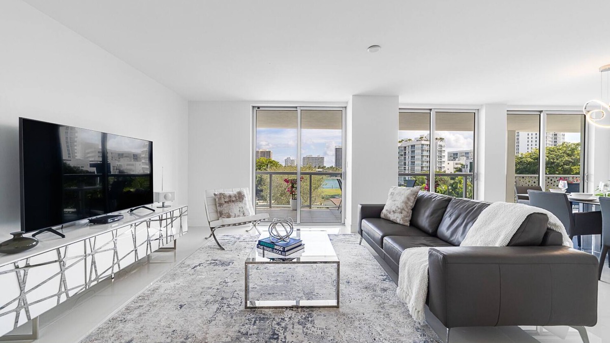Bay Harbor Islands Apartment | Magical 2BR, 2.5BA Apartment | Bay Harbor Islands Walk to Beach & Rooftop Pool
