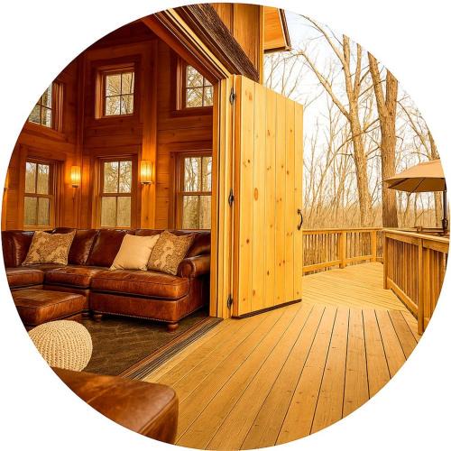 Stonewall House | Magical Family Tree House in Secluded Woodland near Germantown, Kentucky