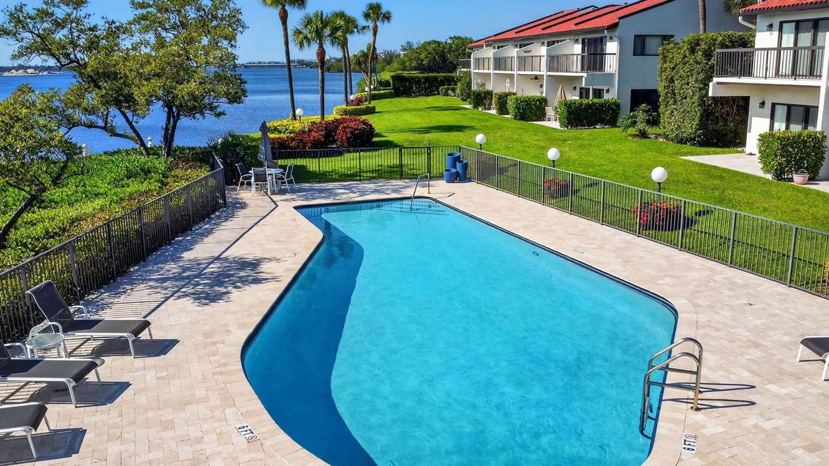Palm Beach House | Magical sunset views from newly redone waterfront Palm Beach townhome.