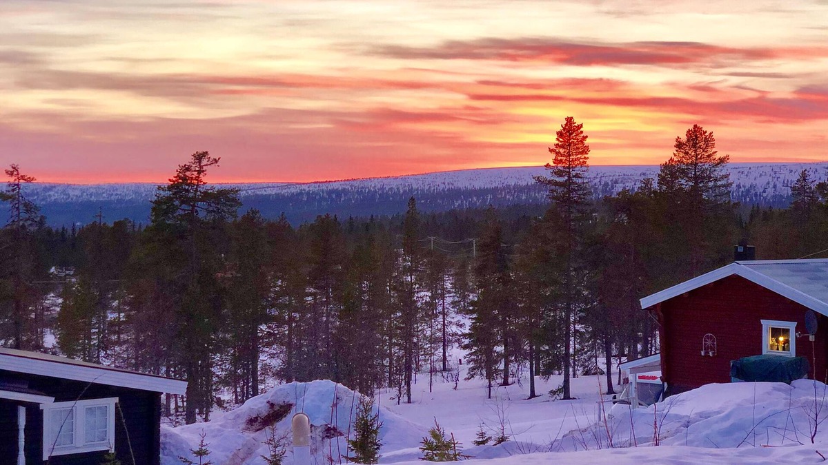 Stoten Ski Chalet | Magical west view in Sälen, 8 beds in 3 bedrooms in cozy spacious log cabin