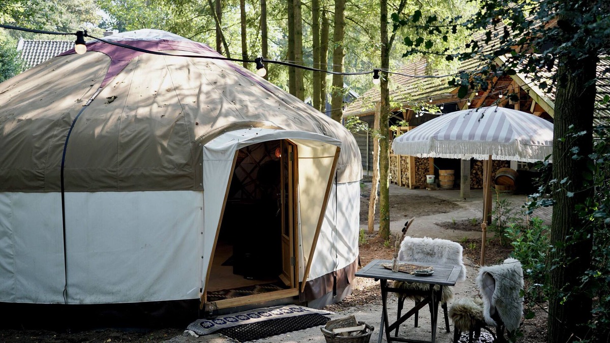 Erp Cabin | Magical Yurt 'Luna' - bij de Boswachter