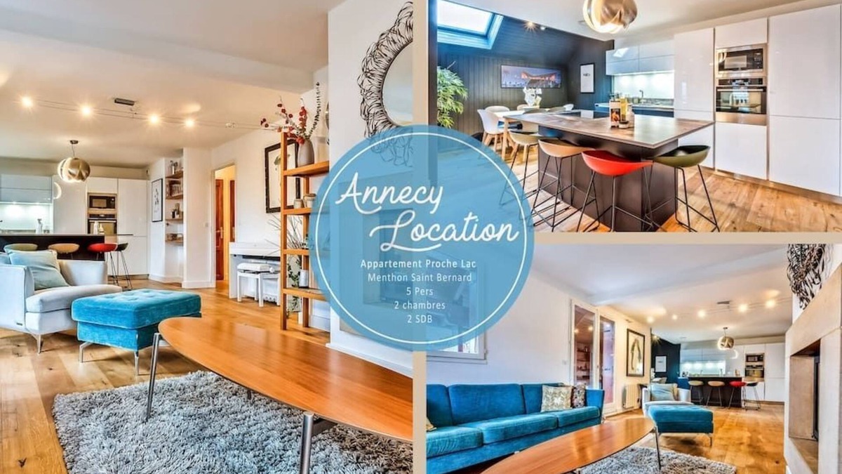 Menthon-Saint-Bernard Apartment | Magnificent Apartment T3 - Near the lake of Annecy
