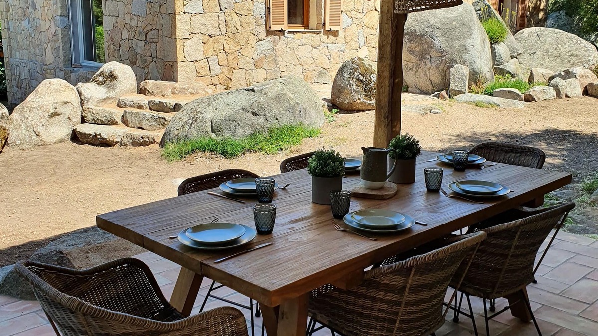 Porto-Vecchio Villa | Magnificent Bergerie with heated swimming pool for 6 people
