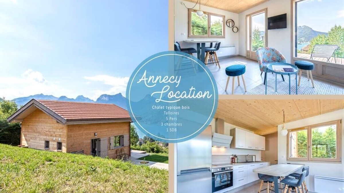 Talloires-Montmin Ski Chalet | Magnificent Chalet : lake and mountain view.