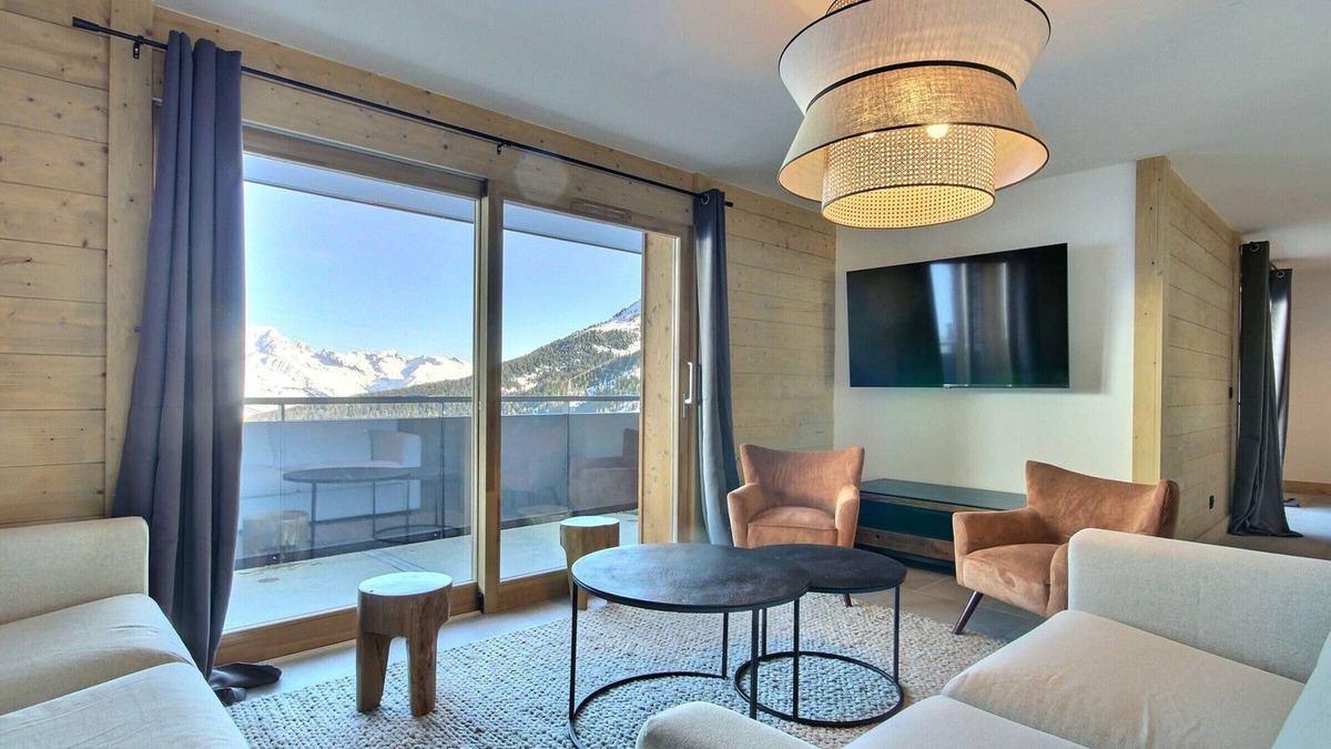 Plagne Centre Apartment | Magnificent new apartment for 12 people with Wi-Fi