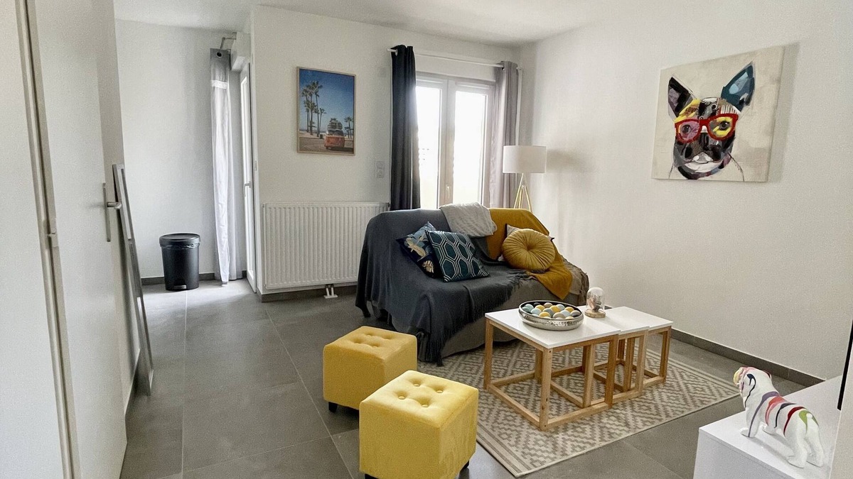Ajaccio Apartment | Magnificent new studio 5/10min from the beach and town center + Parking