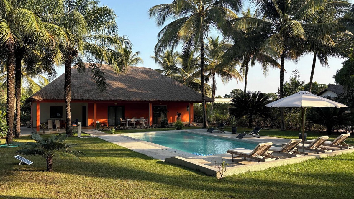 Cap Skirring Villa | Magnificent oceanfront villa with private pool and wooded garden.