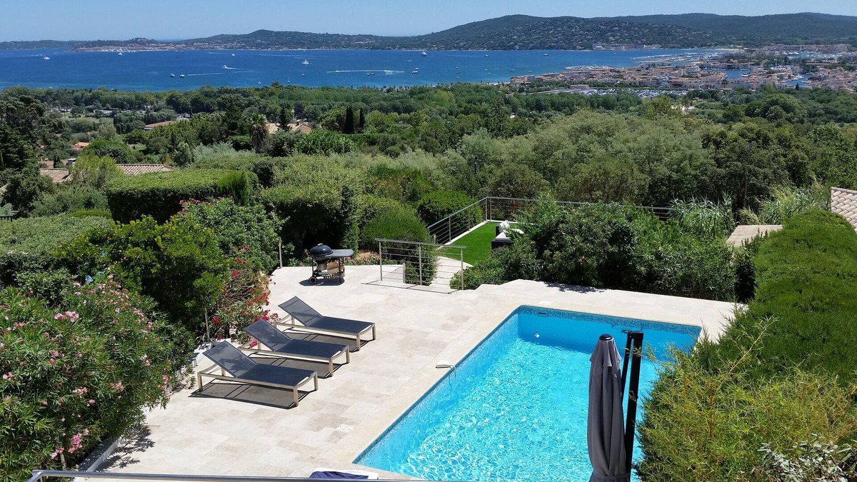 Les Restanques Villa | Magnificent panoramic sea view breathtaking on St-Tropez gulf !