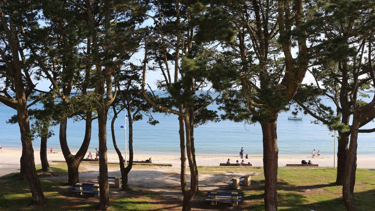 Benodet Apartment | Magnificent sea view in front of the beach at Trez de Bénodet
