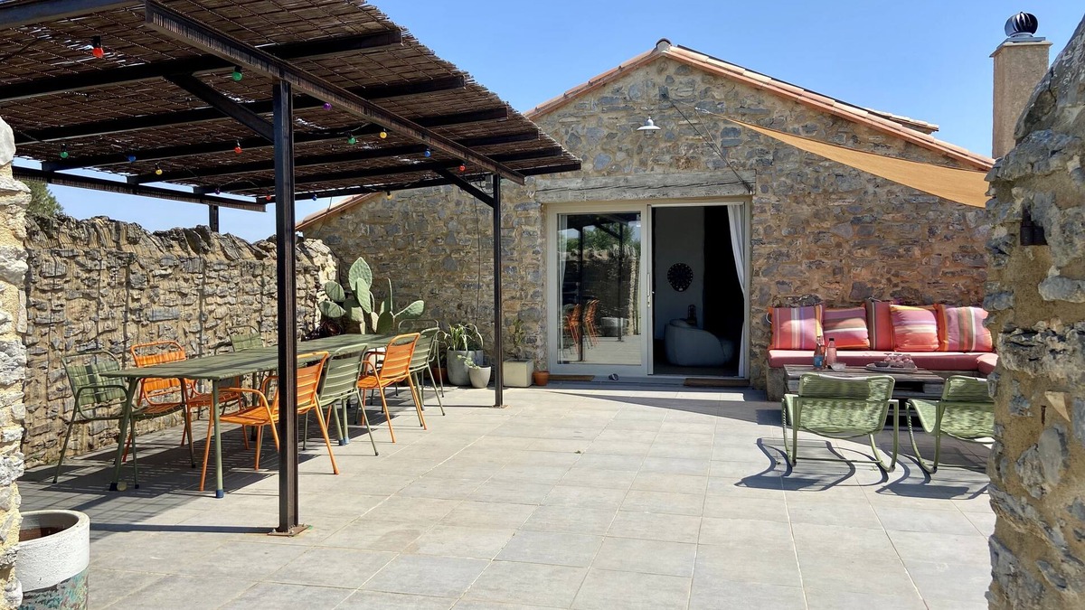 Port-la-Nouvelle House | Magnificent stone sheepfold in the garrigue - all comforts - La Palme (11)