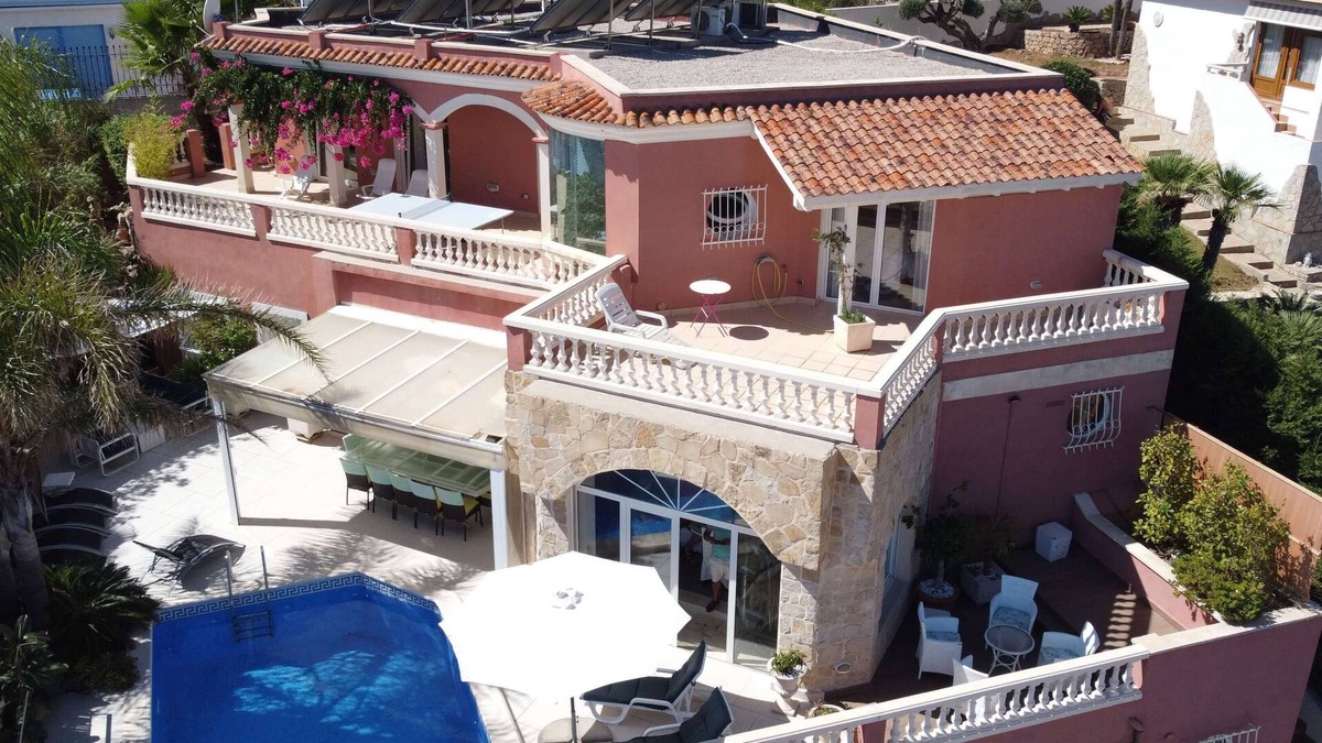 Peniscola House | MAGNIFICENTLY DECORATED LUXURY VILLA sea view and chateau 9 beds