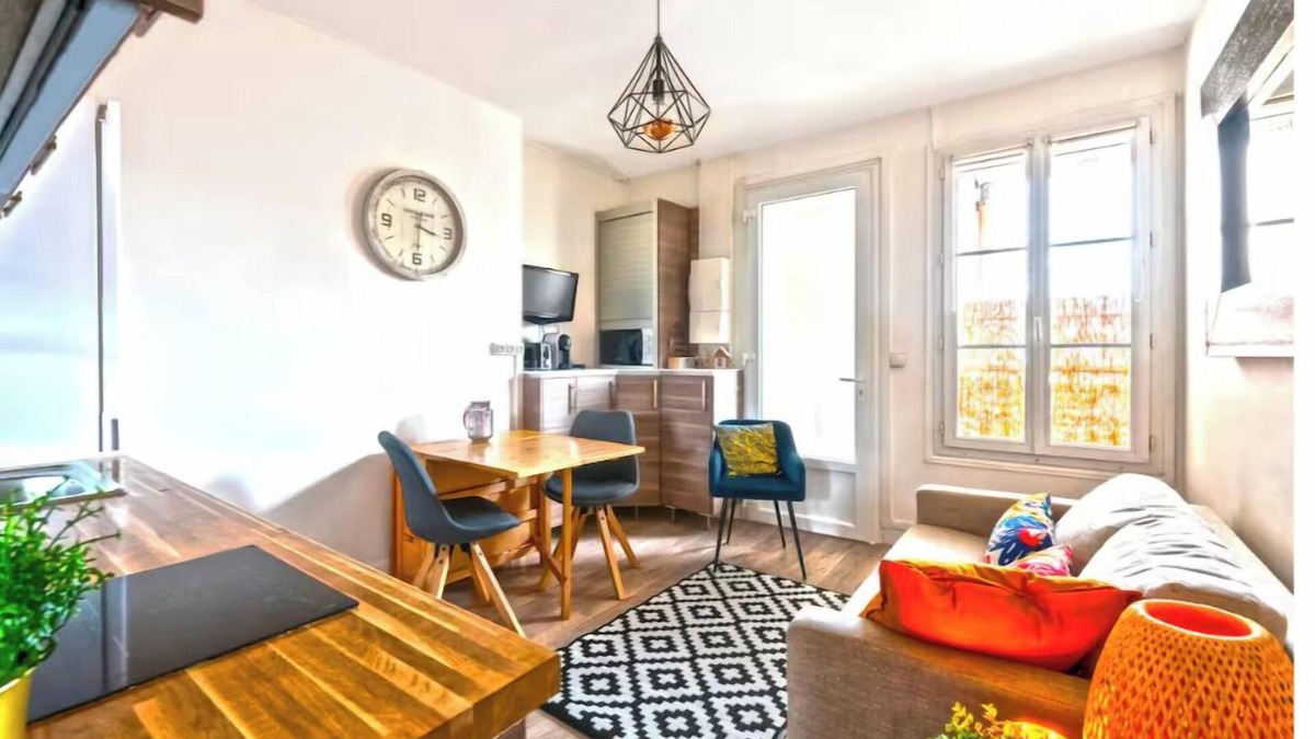 Enghien-les-Bains Apartment | Magnifique F2 centre-ville 12 min Paris - 4 pers.
