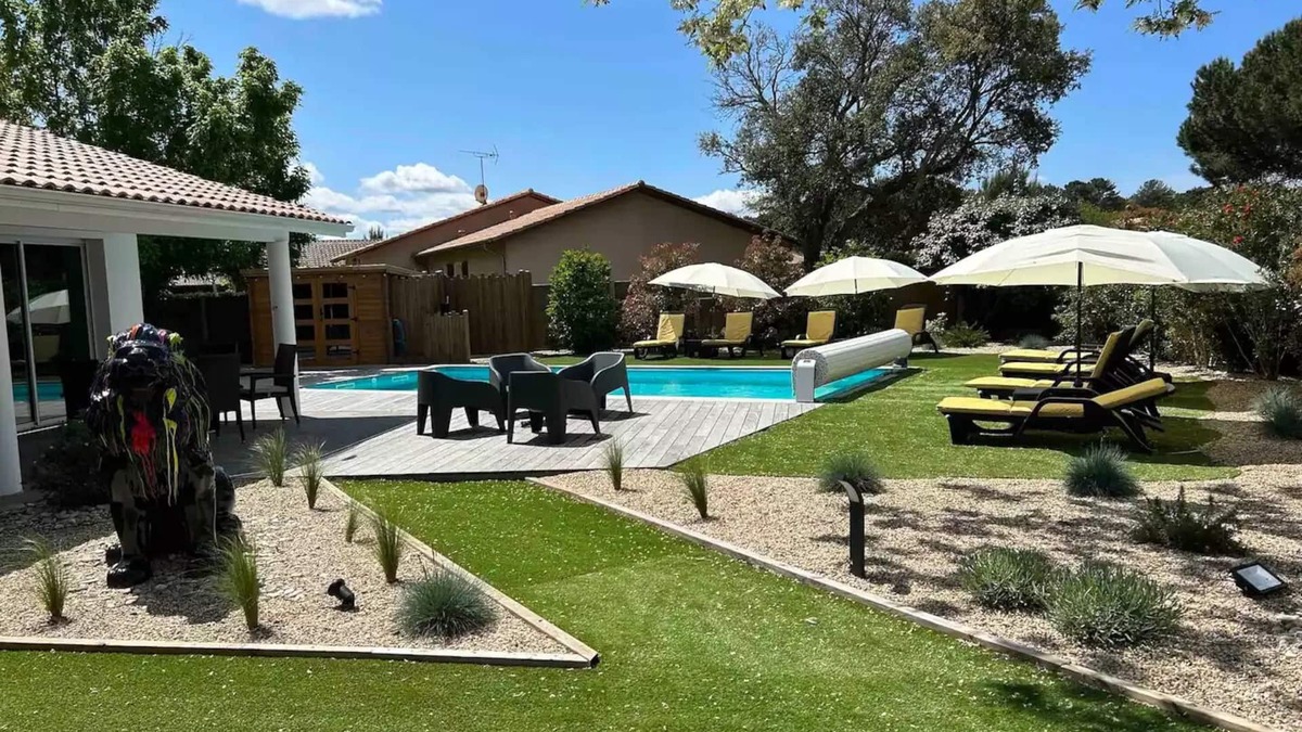 Cazaux Villa | Magnifique Villa 5 Chambres 4 Salles de Bains