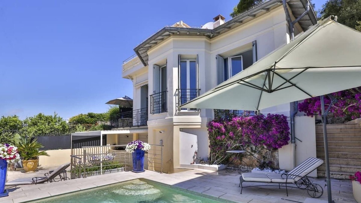 Mont Boron House | Magnifique Villa. Superbe vue Mer. Piscine/parking