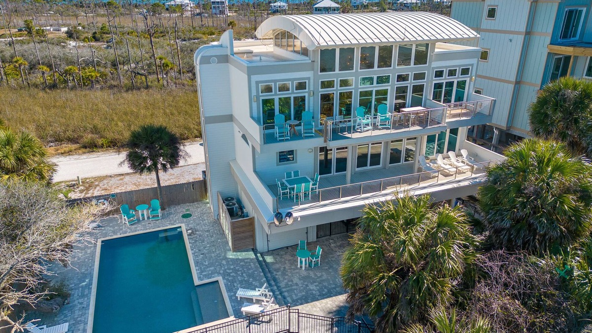 Port St. Joe House | Magnolia: 7 BR Beachfront Home - Pet Friendly, Priv. Pool, Sleeps 24!