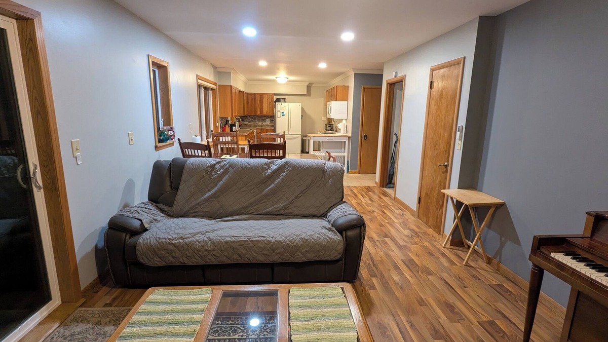 Hermantown Apartment | Main floor 2-bedroom house, Winter Escape: Snowmobile, Ski & More in the North