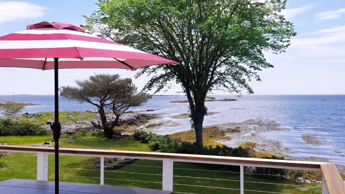 Harpswell House | Maine Coast Experience. Full 180 Degree Ocean View. 275ft of frontage.