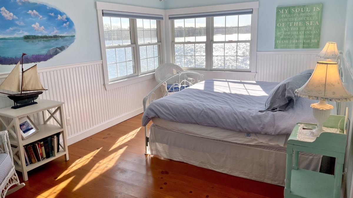 Newcastle Cottage | Maine Waterfront Cottage: Nestled on an acre of land, with 500ft of shore front