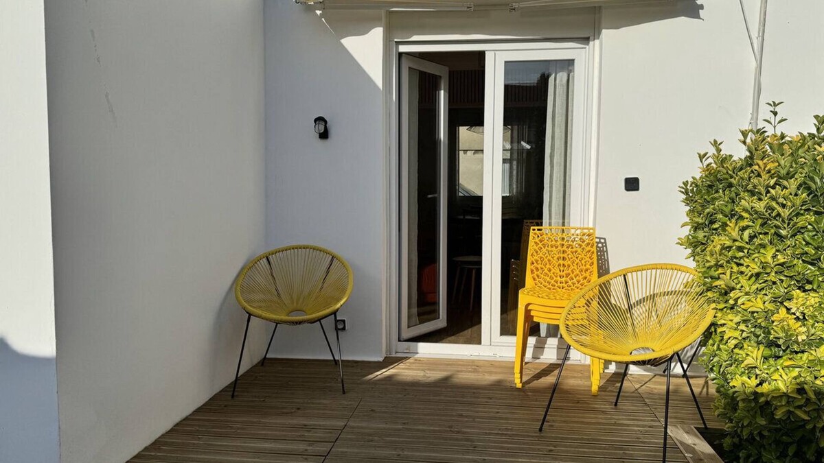 Bleriot-Plage House | Maison 2 Chambres, Jardin Proche Plage & Centre Ville