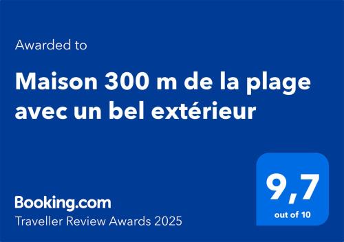 Gruissan Plage House | Maison 300 m de la plage avec un bel extérieur
