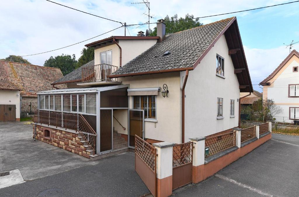 Oberentzen House | Maison Alsacienne Confortable près de Colmar - Jardin, Parking, Équipements Bébé - FR-1-744-40