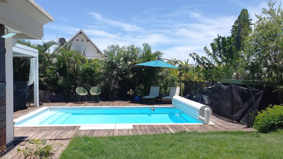 Saint-Pierre De La Reunion Villa | Maison Avec Piscine et vue mer à 5 Minutes des Plages et du Centre-ville