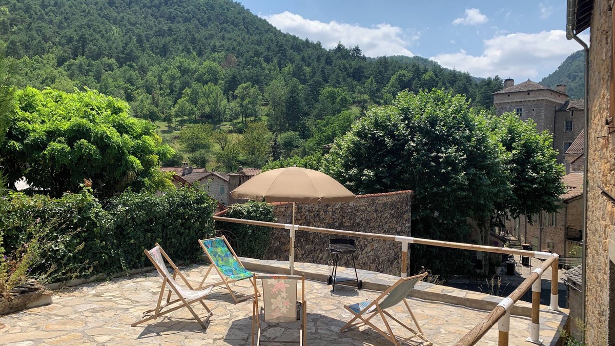 Peyreleau House | Maison Avec Terrasse vue Exceptionnelle