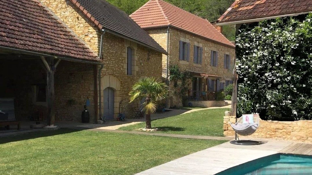 Daglan House | Maison Azua - Beautiful stone village house with private heated pool and garden