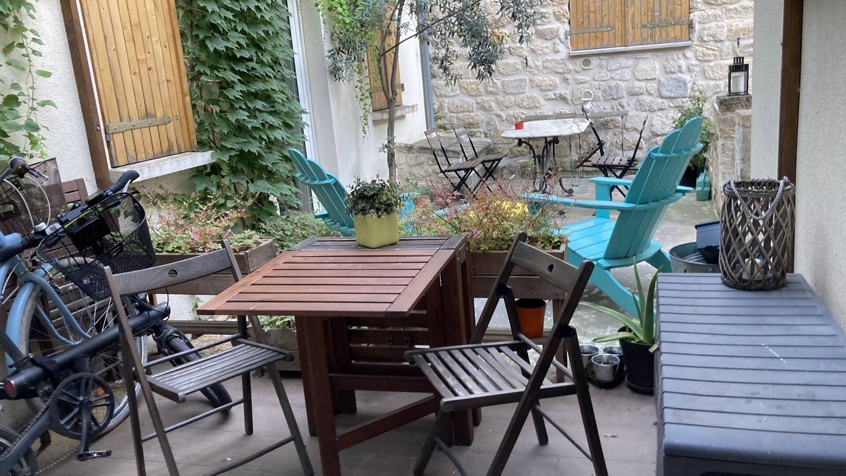 Quartier de la Chapelle House | Maison Calme, Terrasse, Proche Montmartre/arena JO, Idéal Famille/groupe