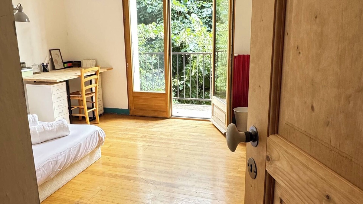 Saillans House | Maison : Chambres Avec Balcon Donnant sur Jardin
