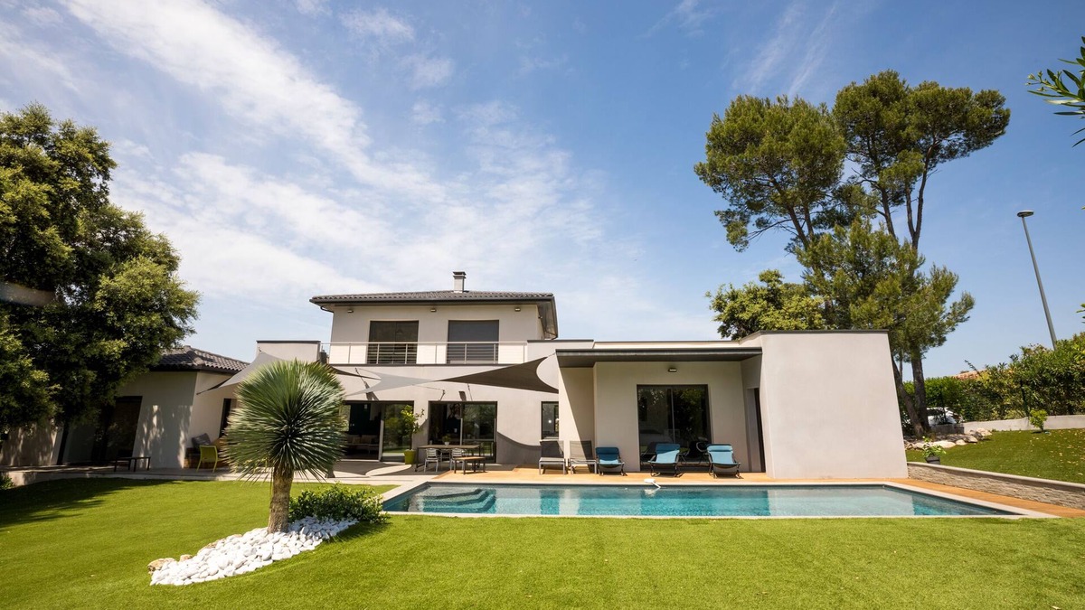 Montferrier-sur-Lez House | Maison Contemporaine Piscine Spa à 15 mn Montpellier, 25mn Mer et Gorges Hérault
