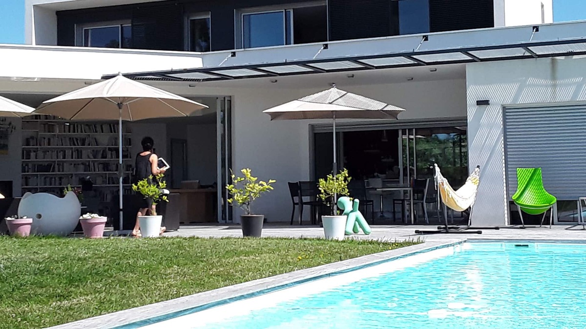Pibrac House | Maison Contemporaine Avec Jardin et Piscine au Calme,