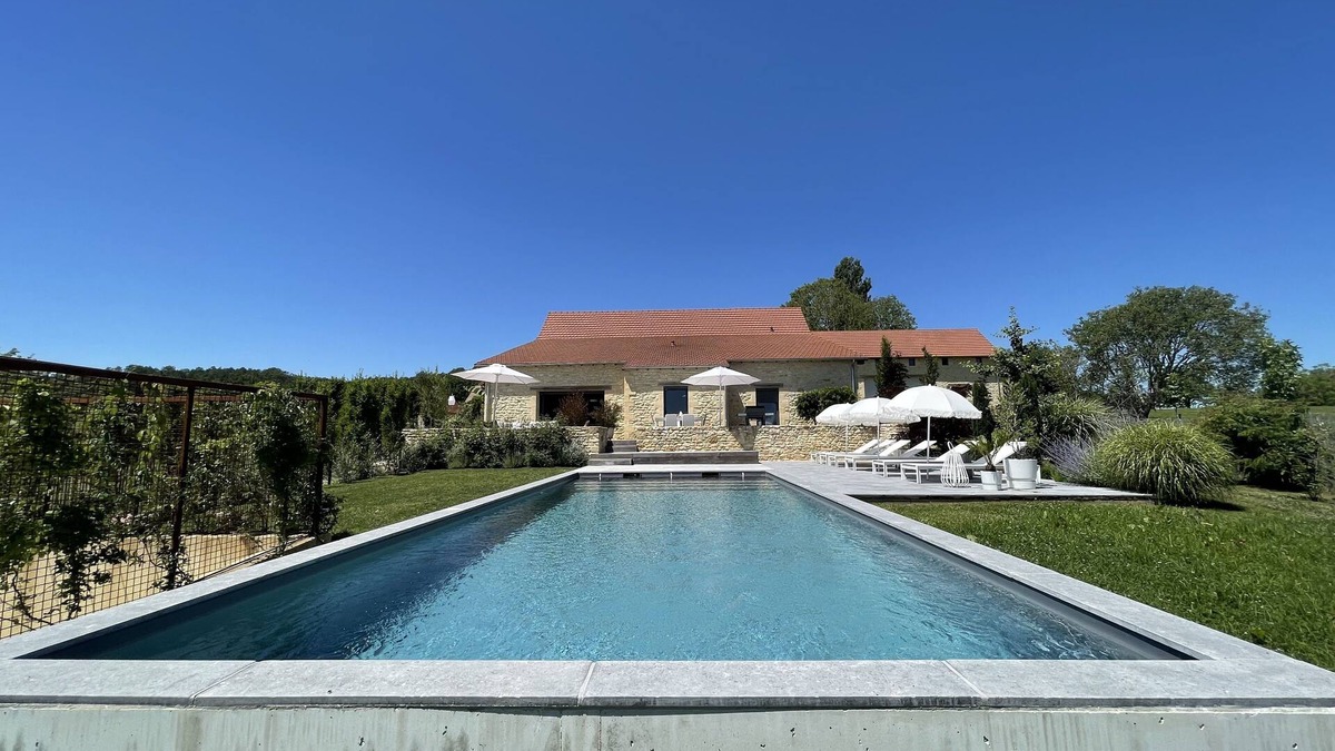Sergeac House | Maison D'exception Climatisée en Périgord Noir-piscine Privée