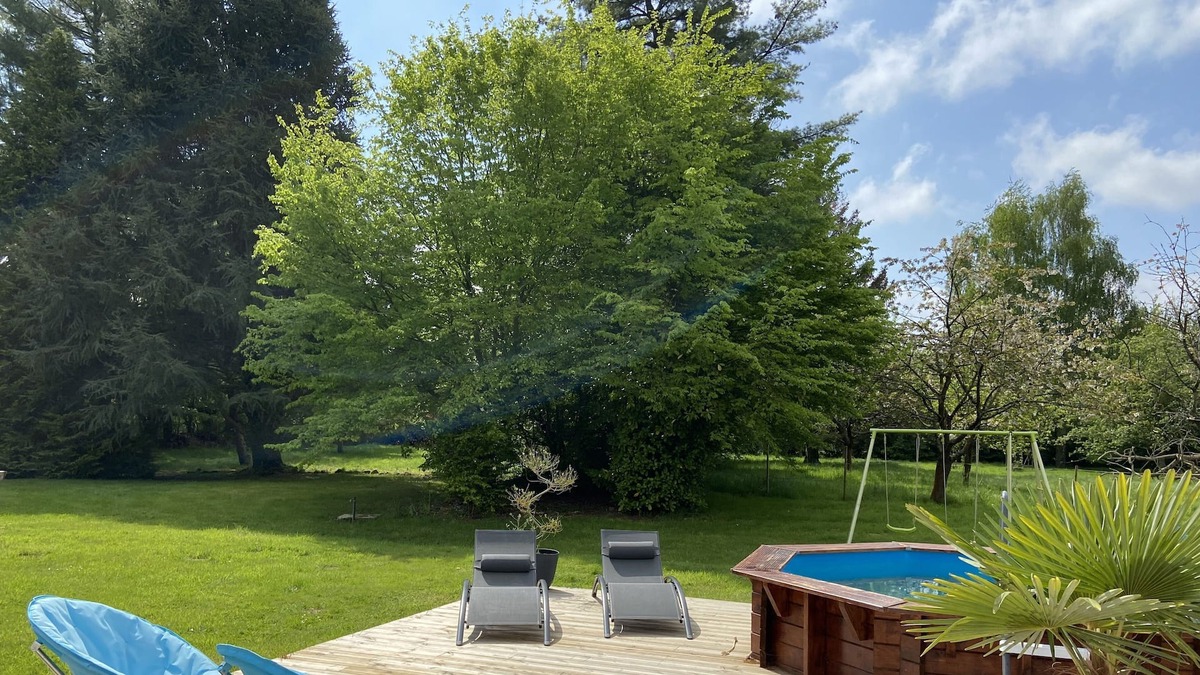 Marolles House | Maison de Campagne, Piscine, Aire de Jeux, Jardin