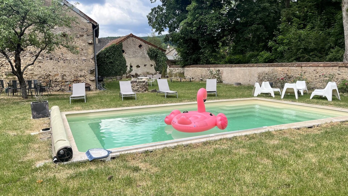 Lucenay-l'Eveque House | Maison de Charme Avec Piscine Dans le Parc du Morvan