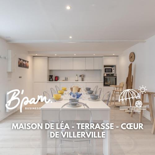 Villerville House | Maison de Léa - Terrasse - Cœur de Villerville