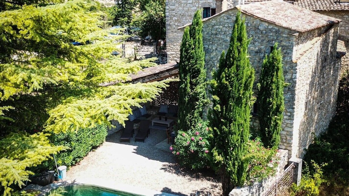 Rochegude House | Maison de Village Avec Piscine et vue Panoramique