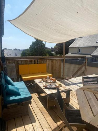 Saint-Brieuc House | Maison de ville - terrasse sud, a 10 min des plages
