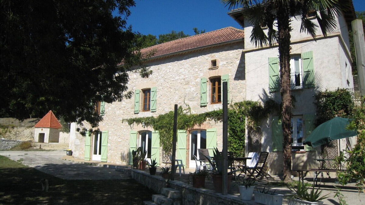 Saint-Amans-de-Pellagal House | Maison DE Campagne en Pierre du Quercy Sans vis à vis , Avec Piscine Privée