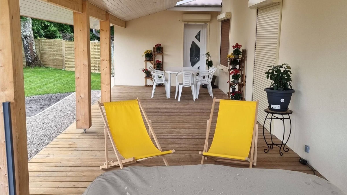 Carcans House | Maison Individuelle Avec Jacuzzi