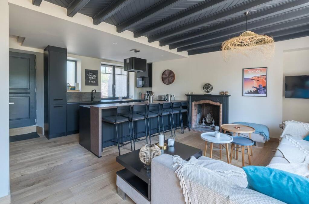 Plouer-sur-Rance House | Maison Ker Bellevue avec vue sur la Rance