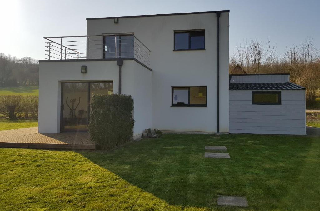 Bezinghem House | maison moderne à la campagne