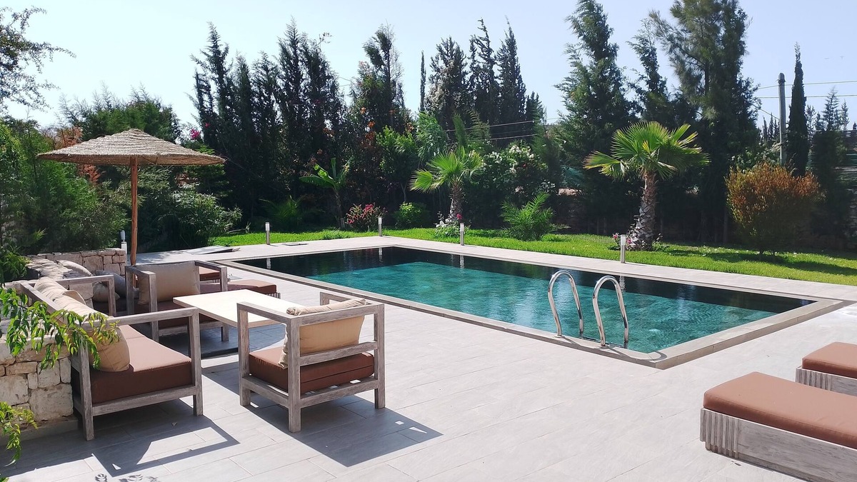 Ida Ougourd House | Maison Moderne Avec Piscine & Jardin, SANS Vis à Vis