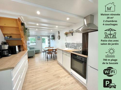 Bretignolles-sur-Mer House | Maison rénovée 2 chambres, 700m plage, Accès WIFI - FR-1-231-335