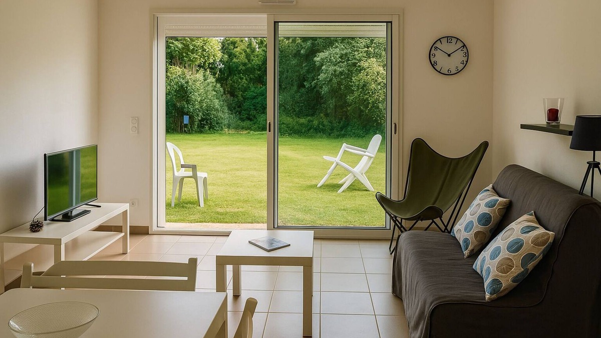 Port District House | MAISON ROUGE LE PONANT: IN A PEACEFUL NEIGHBORHOOD NEAR THE BEACH AND PORT