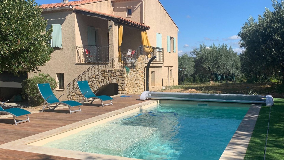Mirabel-aux-Baronnies House | Maison Tout Confort, 6 Pers, Piscine Sécurisée, Pleine Nature, Milieu Oliviers