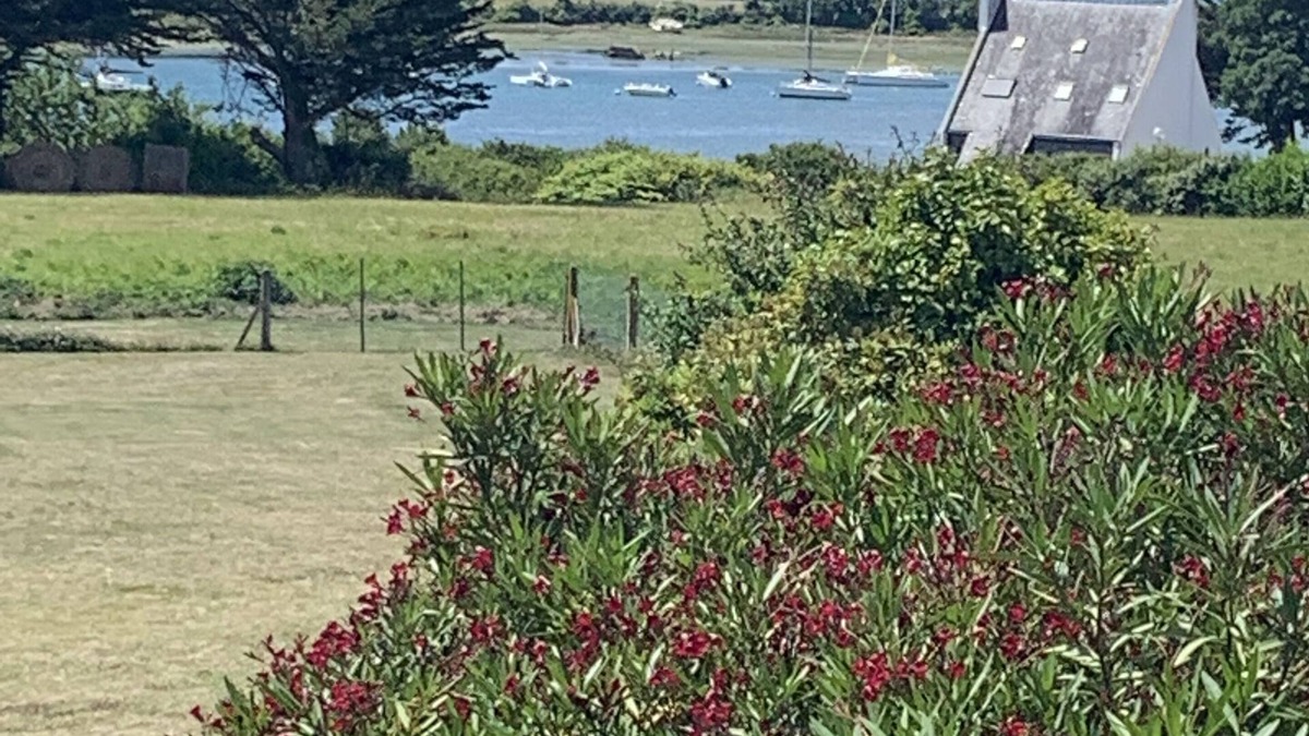 Sene House | Maison vue Mer (Golfe Morbihan), terrace, 3 mn walk from the beach