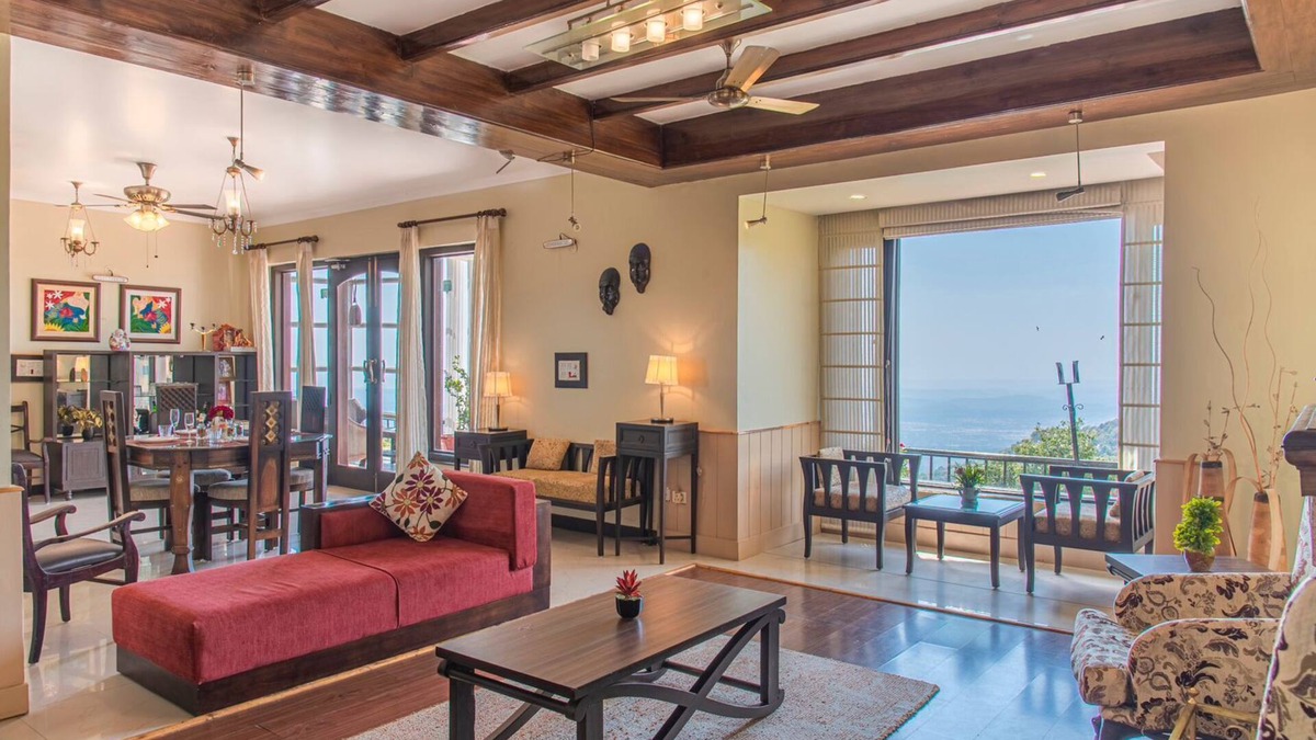 Dharamshala Villa | Majestic 3 BHK villa wth living area & stunning views near Dalai Lama Temple